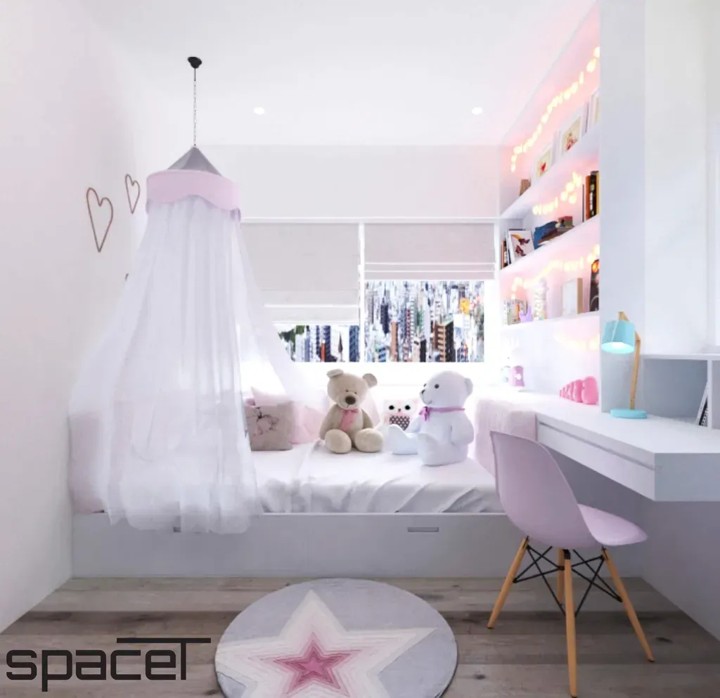 Phòng cho bé - Căn hộ Sunrise Cityview Quận 7 - Phong cách Neo Classic | Space T