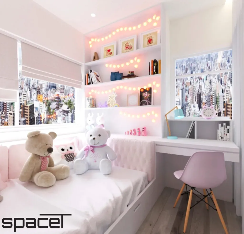 Phòng cho bé - Căn hộ Sunrise Cityview Quận 7 - Phong cách Neo Classic | Space T