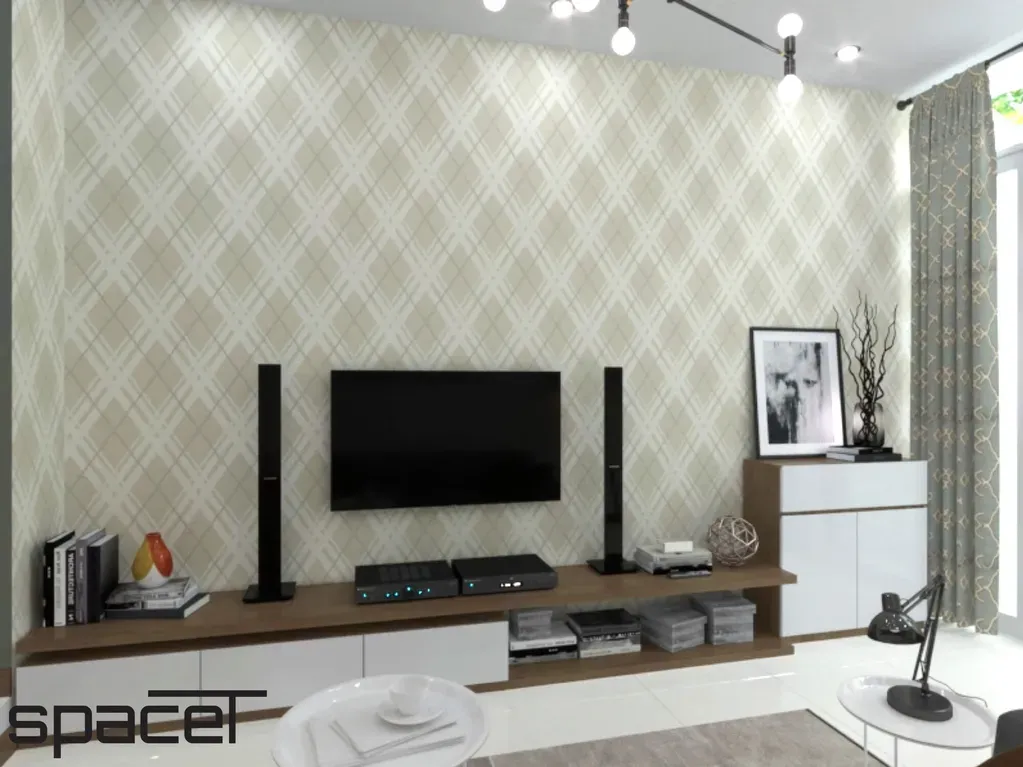 Phòng khách - Nhà phố Gò Vấp - Phong cách Scandinavian + Modern | Space T