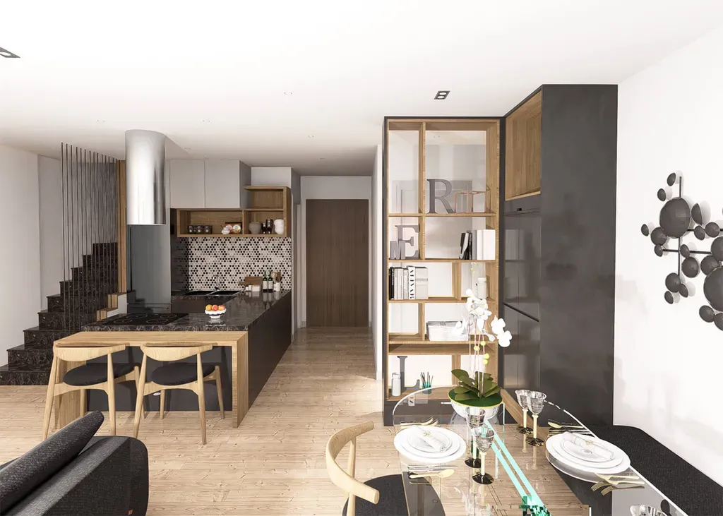 Căn hộ duplex Ricca Quận 9 97m2 - Phong cách Modern | Space T