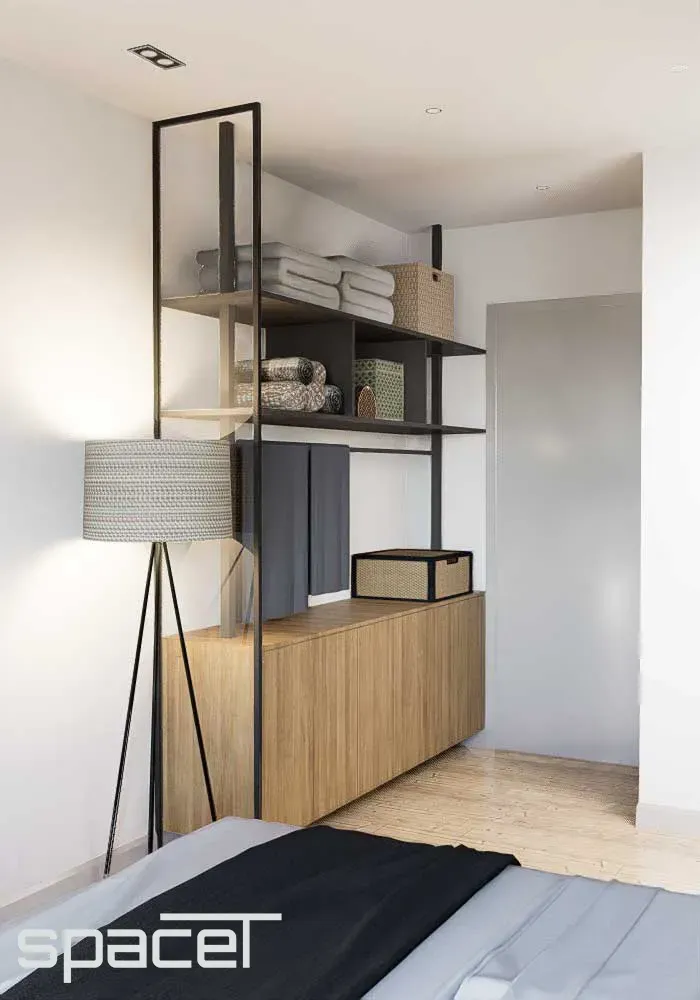 Phòng ngủ - Căn hộ duplex Ricca Quận 9 97m2 - Phong cách Modern | Space T