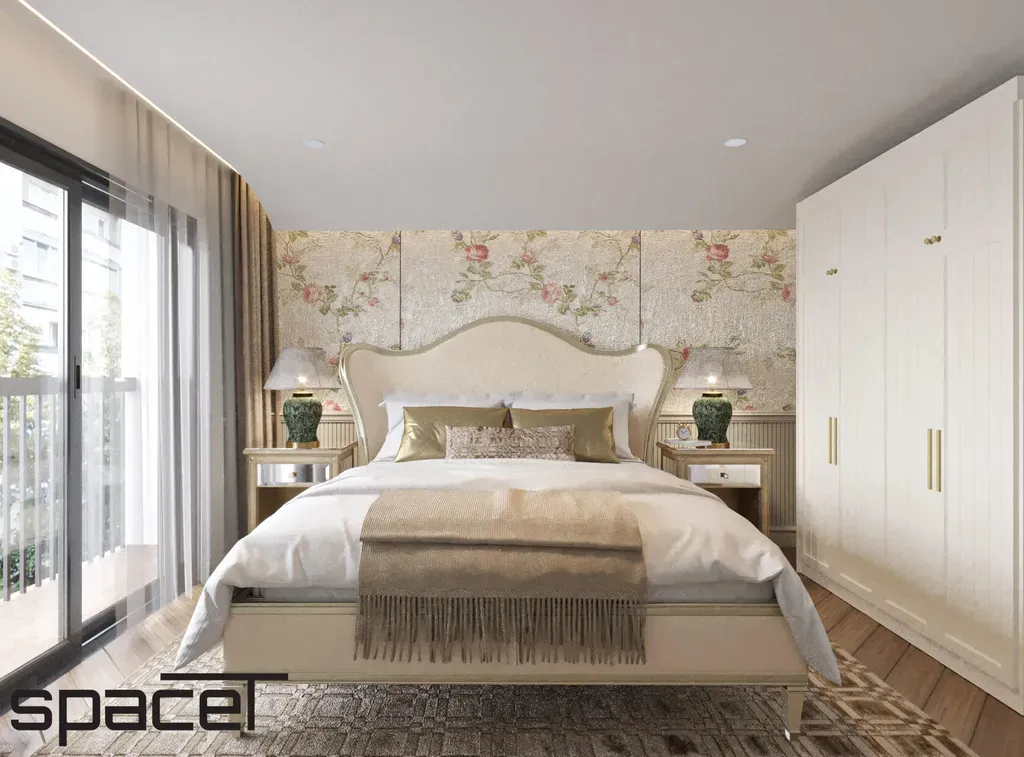 Phòng ngủ - Căn hộ The Ascentia Quận 7 - Phong cách Farm House | Space T