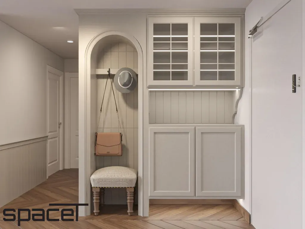 Lối vào - Căn hộ The Ascentia Quận 7 - Phong cách Farm House | Space T