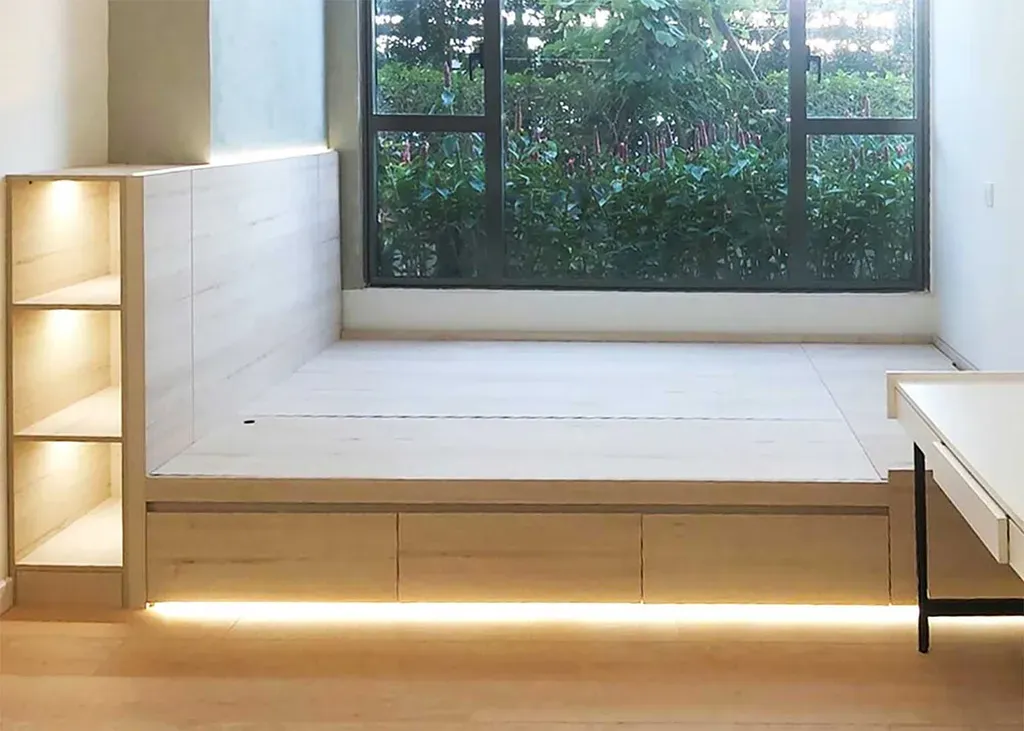 Căn hộ studio Rivergate Residence Quận 4 - Phong cách Japandi | Space T