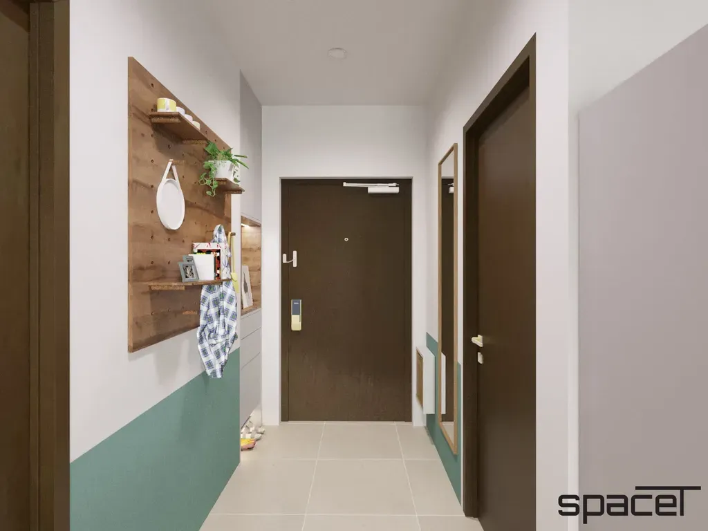 Lối vào - Căn hộ River Panorama Quận 7 - Phong cách Modern | Space T