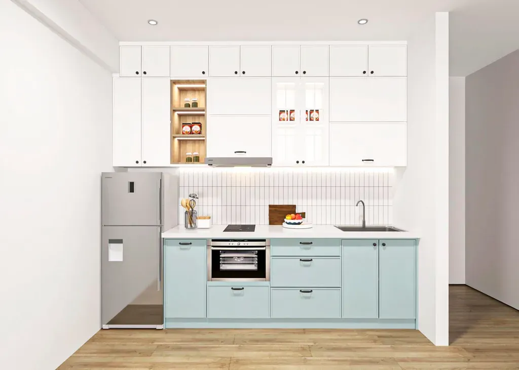Cải tạo bếp Căn hộ Citisoho Quận 2 15m2 - Phong cách Modern | Space T
