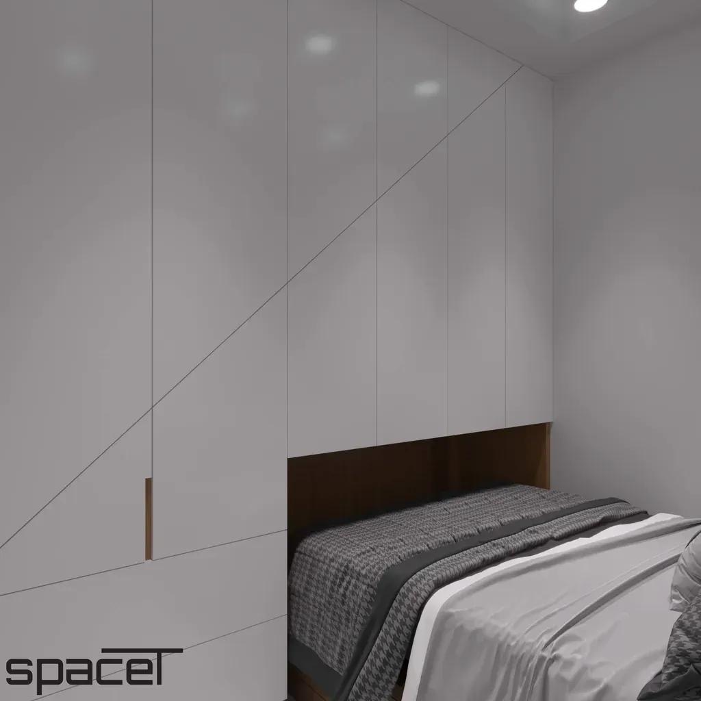 Phòng ngủ - Nhà phố Q. Tân Phú - Phong cách Scandinavian | Space T
