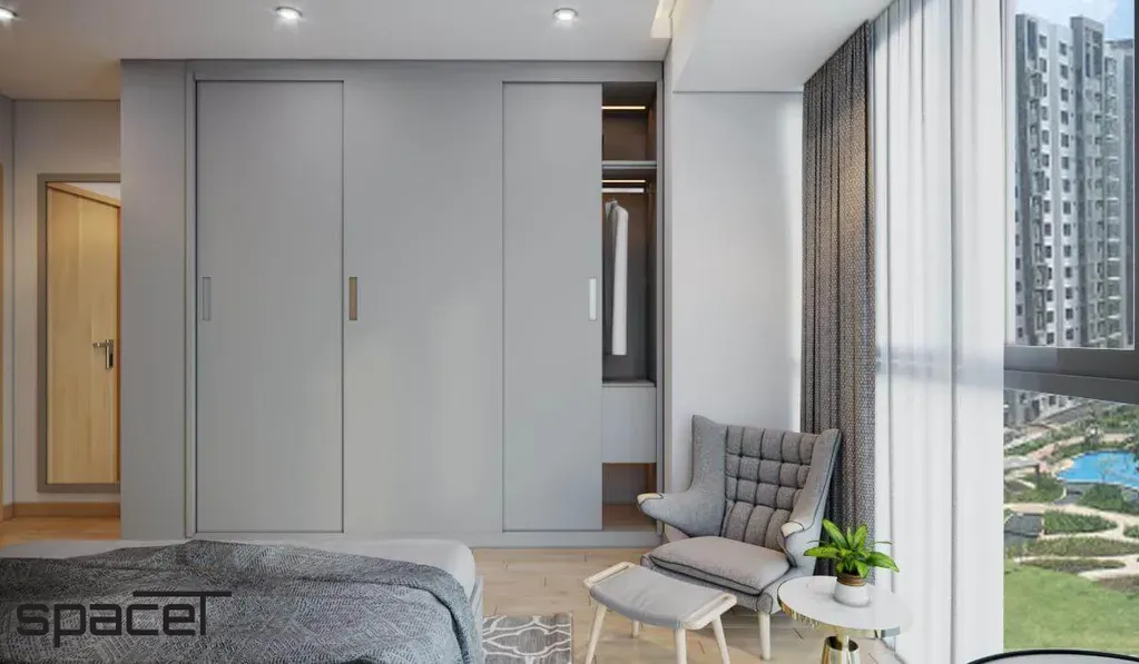 Phòng ngủ - Căn hộ Emerald Precinct (Celadon City) - Phong cách Modern | Space T
