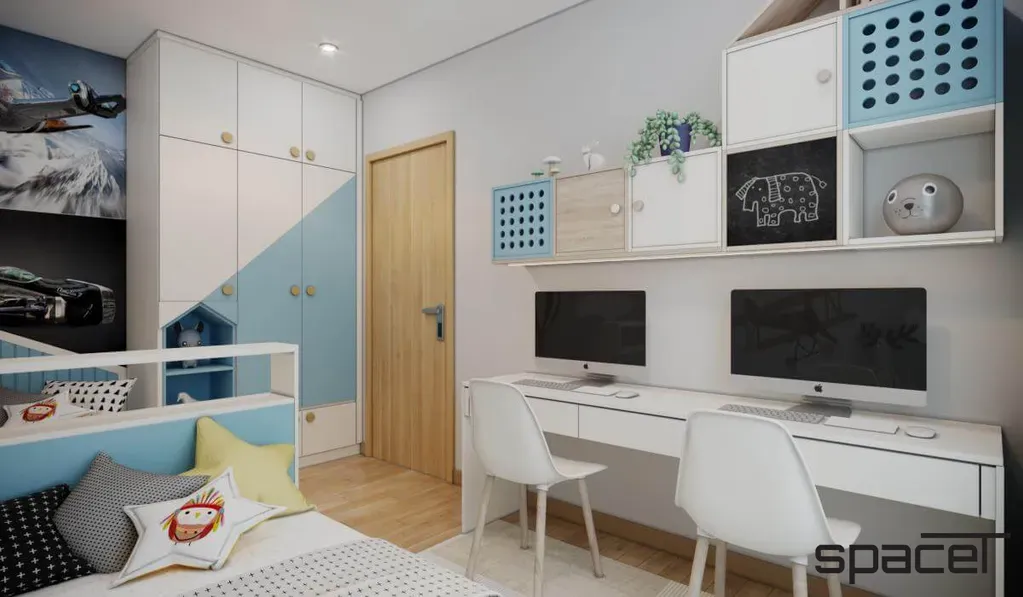 Phòng cho bé - Căn hộ Emerald Precinct (Celadon City) - Phong cách Modern | Space T