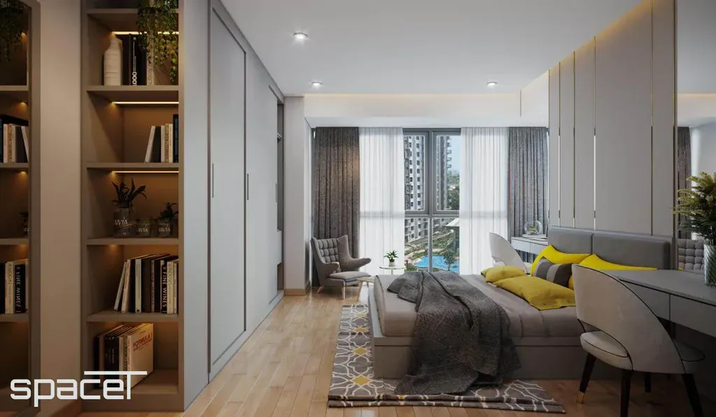 Phòng ngủ - Căn hộ Emerald Precinct (Celadon City) - Phong cách Modern | Space T