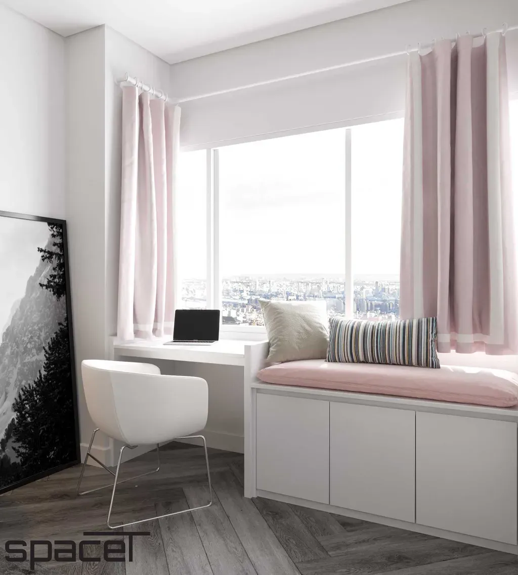 Phòng làm việc - Căn hộ Midtown 1PN - Phong cách Modern | Space T