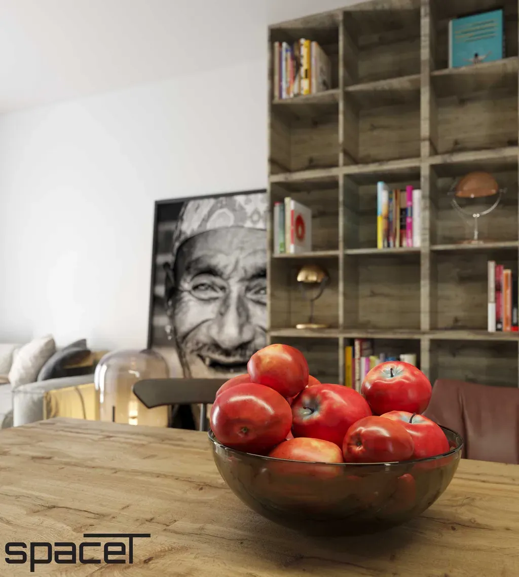 Phòng ăn - Căn hộ Midtown 1PN - Phong cách Modern | Space T
