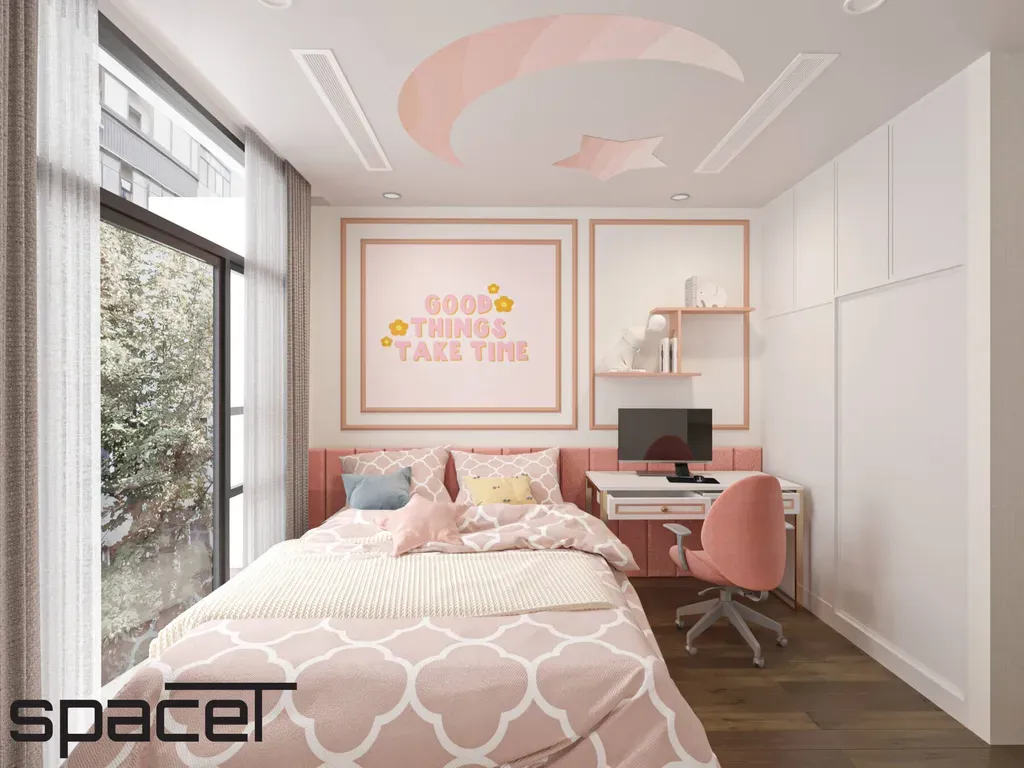 Phòng cho bé - Căn hộ Vinhomes Central Park - Phong cách Neo Classic | Space T