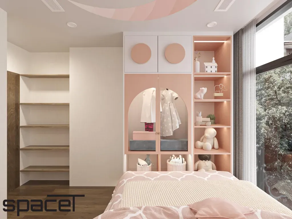 Phòng cho bé - Căn hộ Vinhomes Central Park - Phong cách Neo Classic | Space T