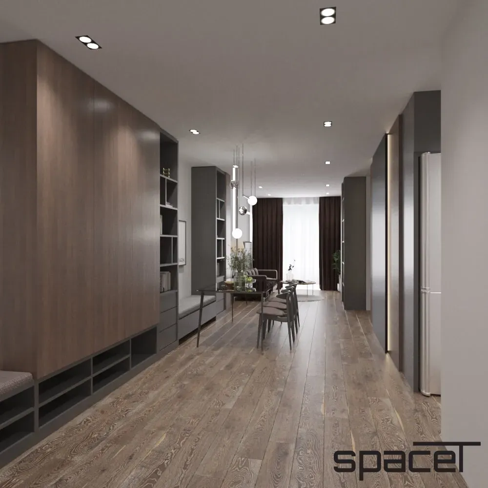 Phòng ăn - Căn hộ Scenic Valley Quận 7 - Phong cách Modern | Space T