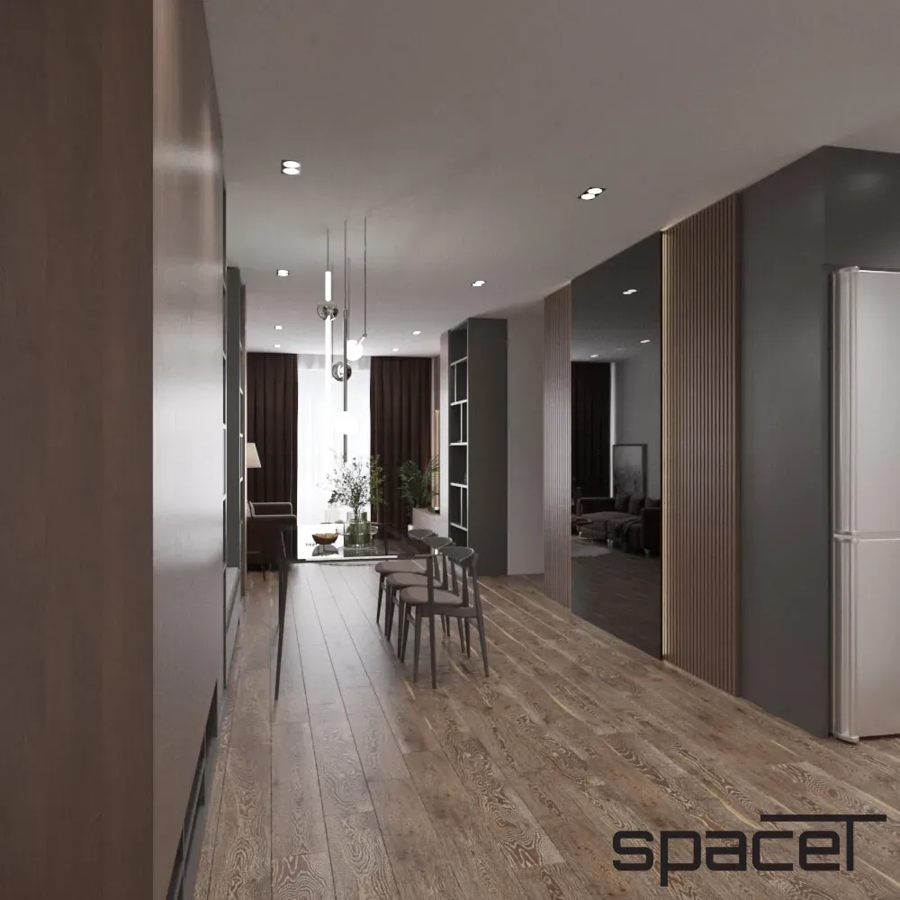 Phòng ăn - Căn hộ Scenic Valley Quận 7 - Phong cách Modern | Space T