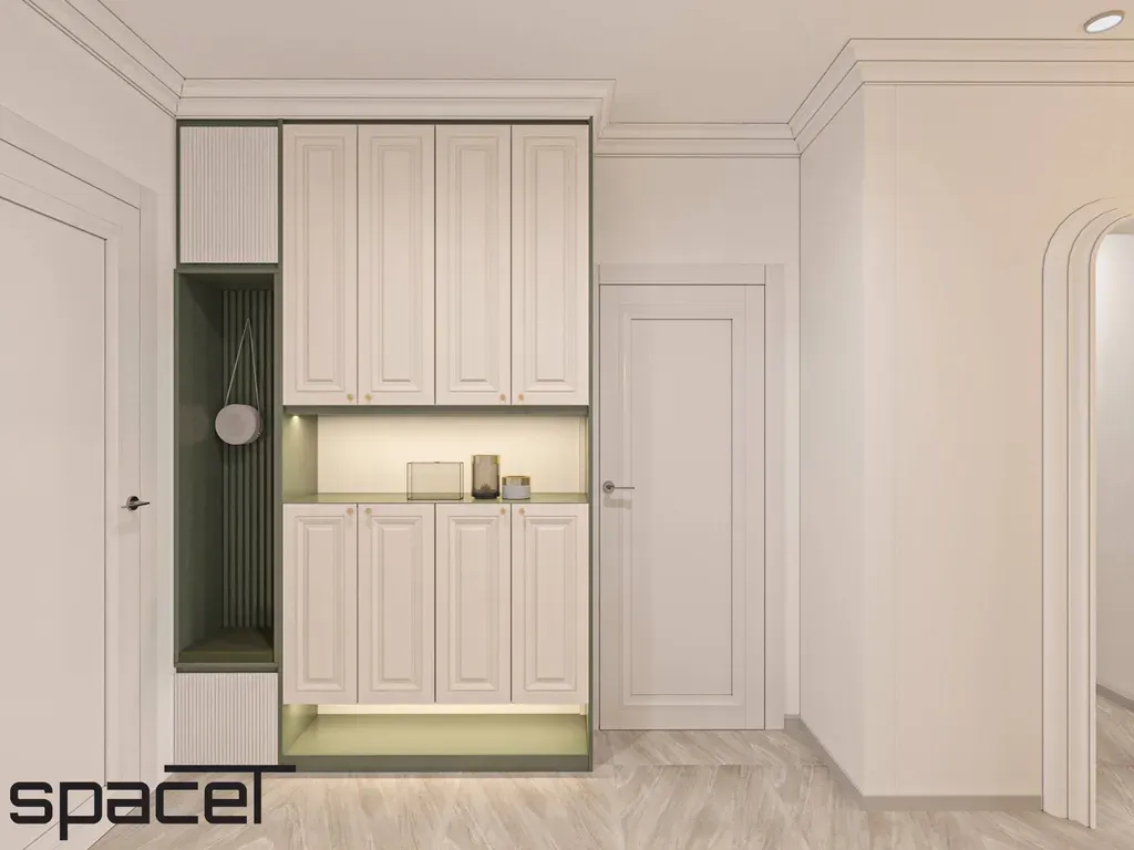Lối vào - Căn hộ Saigon Riverside Complex Quận 7 - Phong cách Neo Classic | Space T