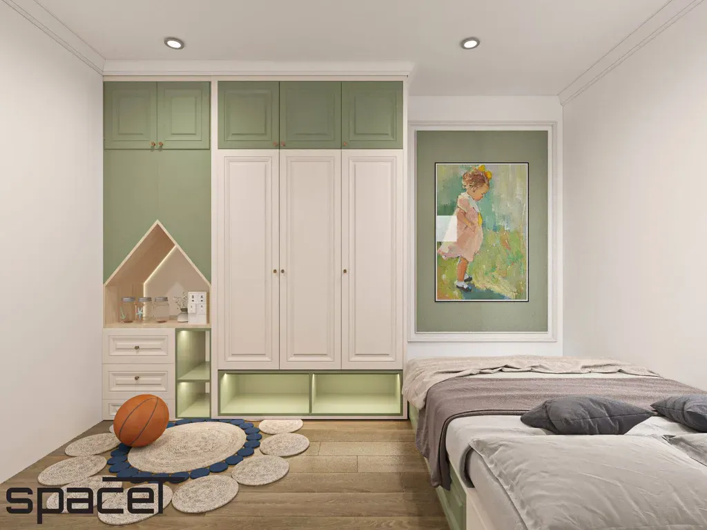 Phòng cho bé - Căn hộ Saigon Riverside Complex Quận 7 - Phong cách Neo Classic | Space T