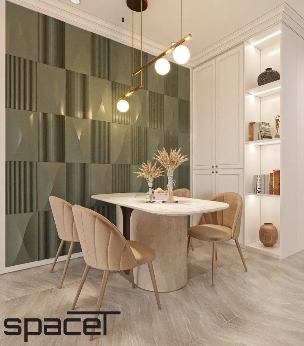 Phòng ăn - Căn hộ Saigon Riverside Complex Quận 7 - Phong cách Neo Classic | Space T