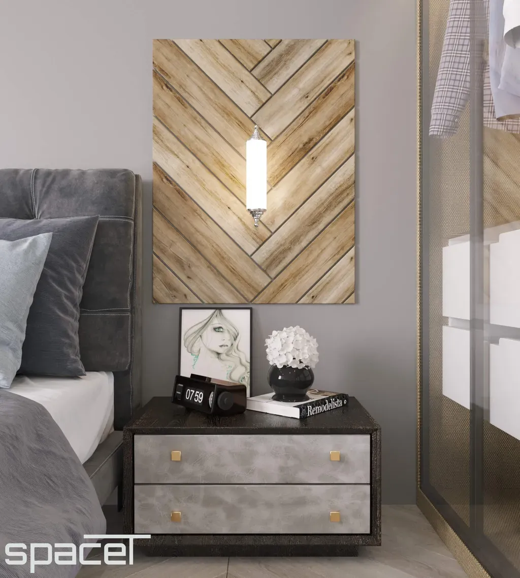 Phòng ngủ - Căn hộ duplex Ricca Quận 9 - Phong cách Modern | Space T