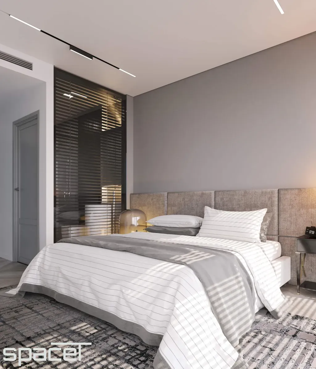 Phòng ngủ - Căn hộ duplex Ricca Quận 9 - Phong cách Modern | Space T