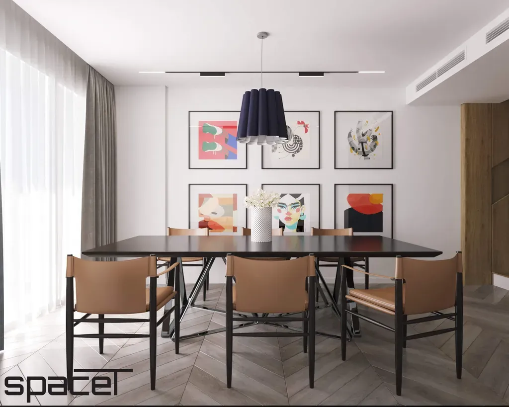 Phòng ăn - Căn hộ duplex Ricca Quận 9 - Phong cách Modern | Space T