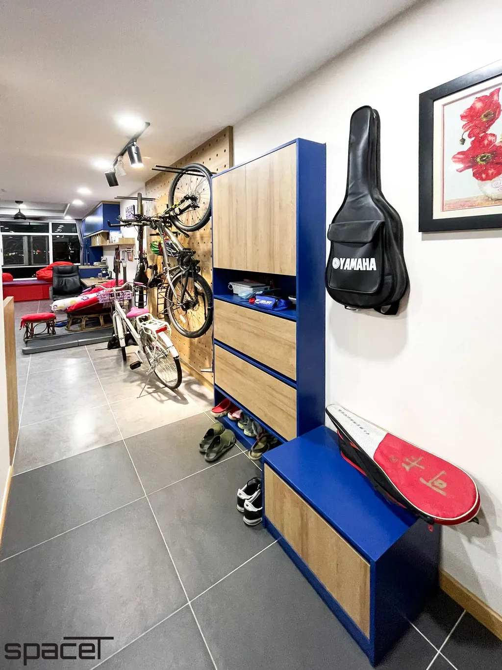 Lối vào - Căn hộ Hoàng Anh Giai Việt Quận 8 - Phong cách Modern | Space T