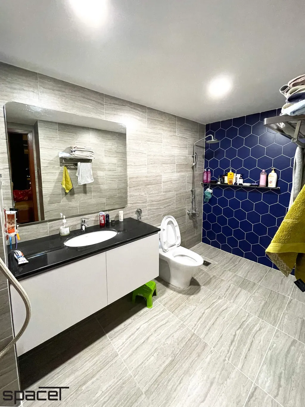 Phòng tắm - Căn hộ Hoàng Anh Giai Việt Quận 8 - Phong cách Modern | Space T