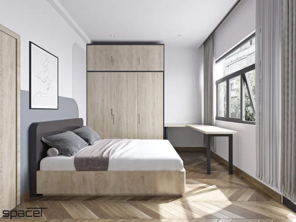 Phòng ngủ - Căn hộ Vĩnh Lộc Quận Bình Tân - Phong cách Modern | Space T