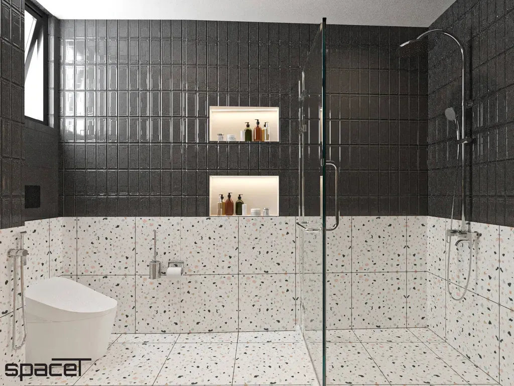 Phòng tắm - Căn hộ Vĩnh Lộc Quận Bình Tân - Phong cách Modern | Space T