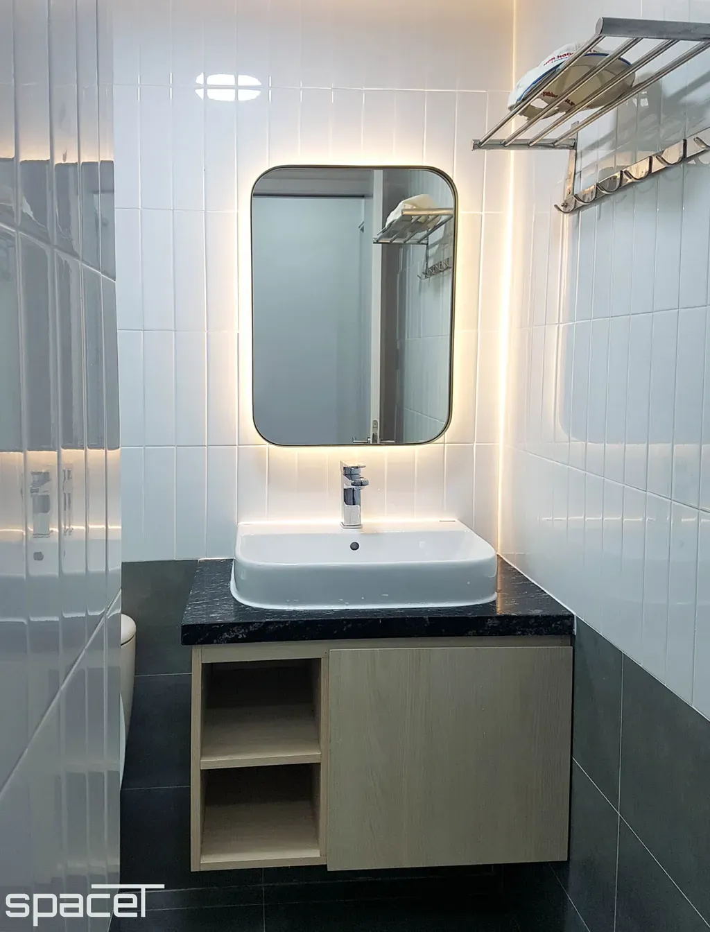 Phòng tắm - Cải tạo Căn hộ SaigonLand Bình Thạnh - Phong cách Color Block | Space T