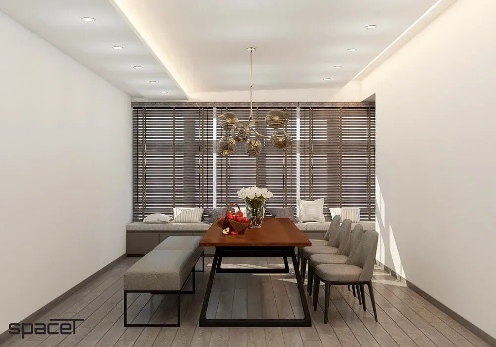 Phòng ăn - Căn hộ Saigon Pearl Bình Thạnh - Phong cách Modern + Minimalist | Space T