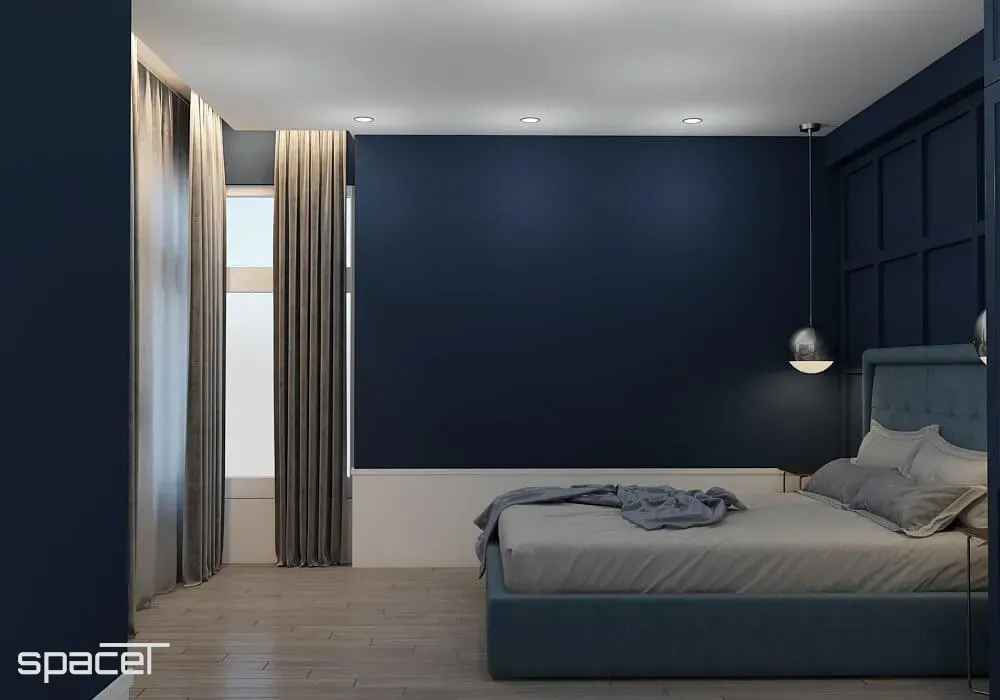 Phòng ngủ - Căn hộ Saigon Pearl Bình Thạnh - Phong cách Modern + Minimalist | Space T