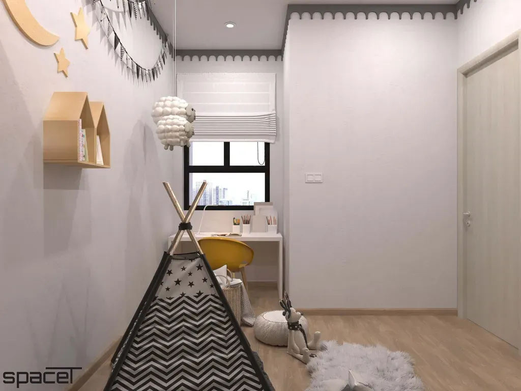 Phòng cho bé - Căn hộ Compass One Bình Dương - Phong cách Modern | Space T