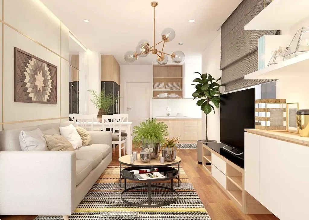 Nhà phố Quận 1 45m2 - Phong cách Modern + Scandinavian | Space T