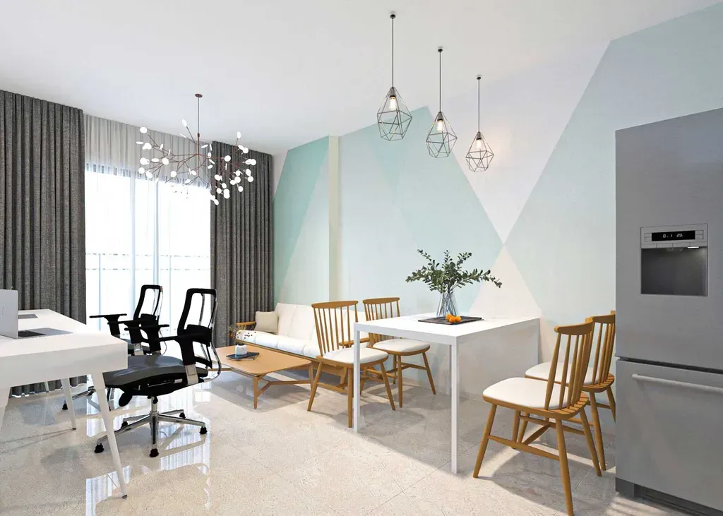 Cải tạo Căn hộ Golden Mansion Phú Nhuận - Phong cách Color Block + Scandinavian | Space T