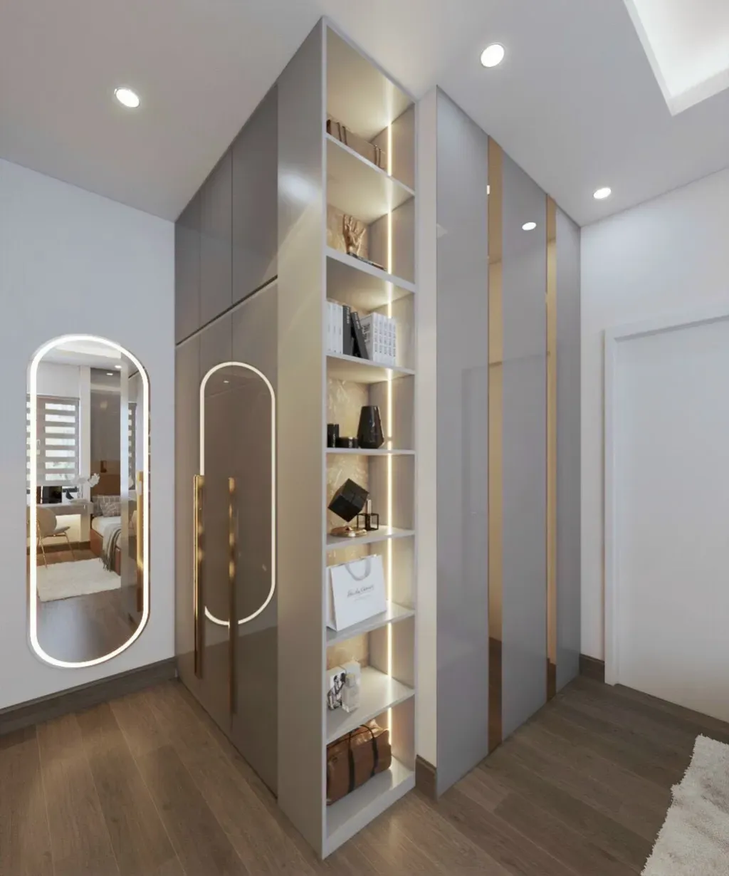 Phòng ngủ - Nhà phố Quận 7 200m2 - Phong cách Modern | Space T