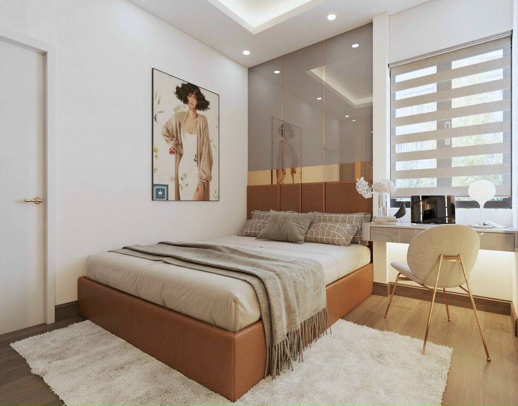 Phòng ngủ - Nhà phố Quận 7 200m2 - Phong cách Modern  | Space T