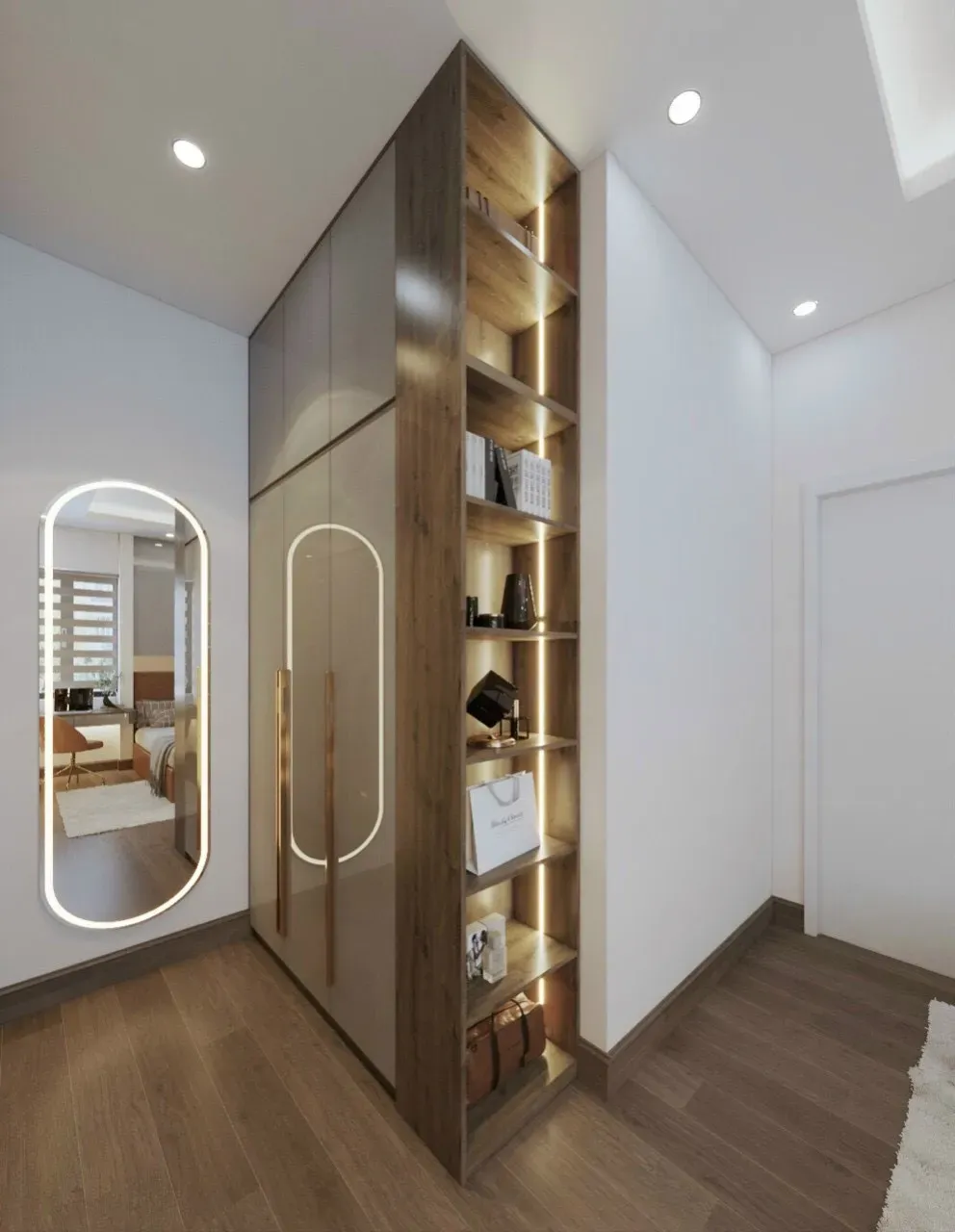 Phòng ngủ - Nhà phố Quận 7 200m2 - Phong cách Modern | Space T