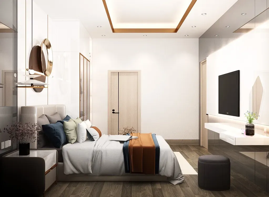 Phòng ngủ - Căn hộ Masteri Thảo Điền Quận 2 - Phong cách Modern | Space T