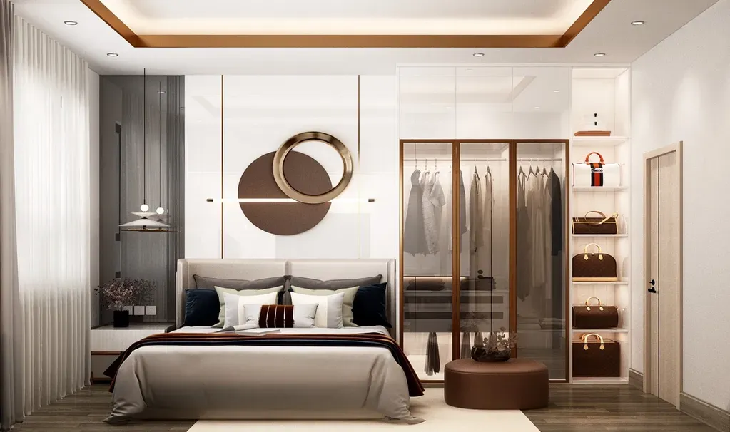 Phòng ngủ - Căn hộ Masteri Thảo Điền Quận 2 - Phong cách Modern | Space T