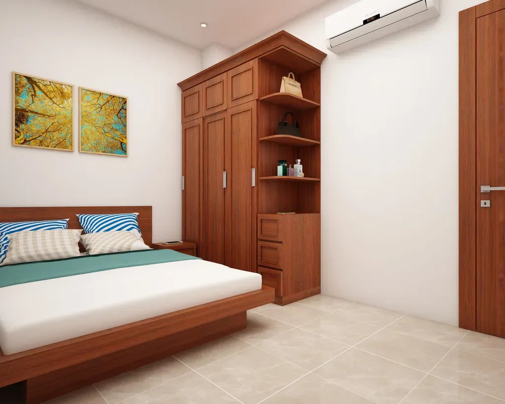 Phòng ngủ - Nhà phố Gò Vấp 200m2 - Phong cách Neo Classic | Space T