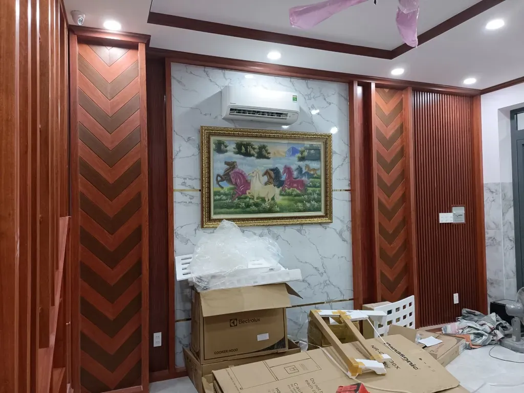 Phòng khách - Nhà phố Gò Vấp - Phong cách Neo Classic | Space T