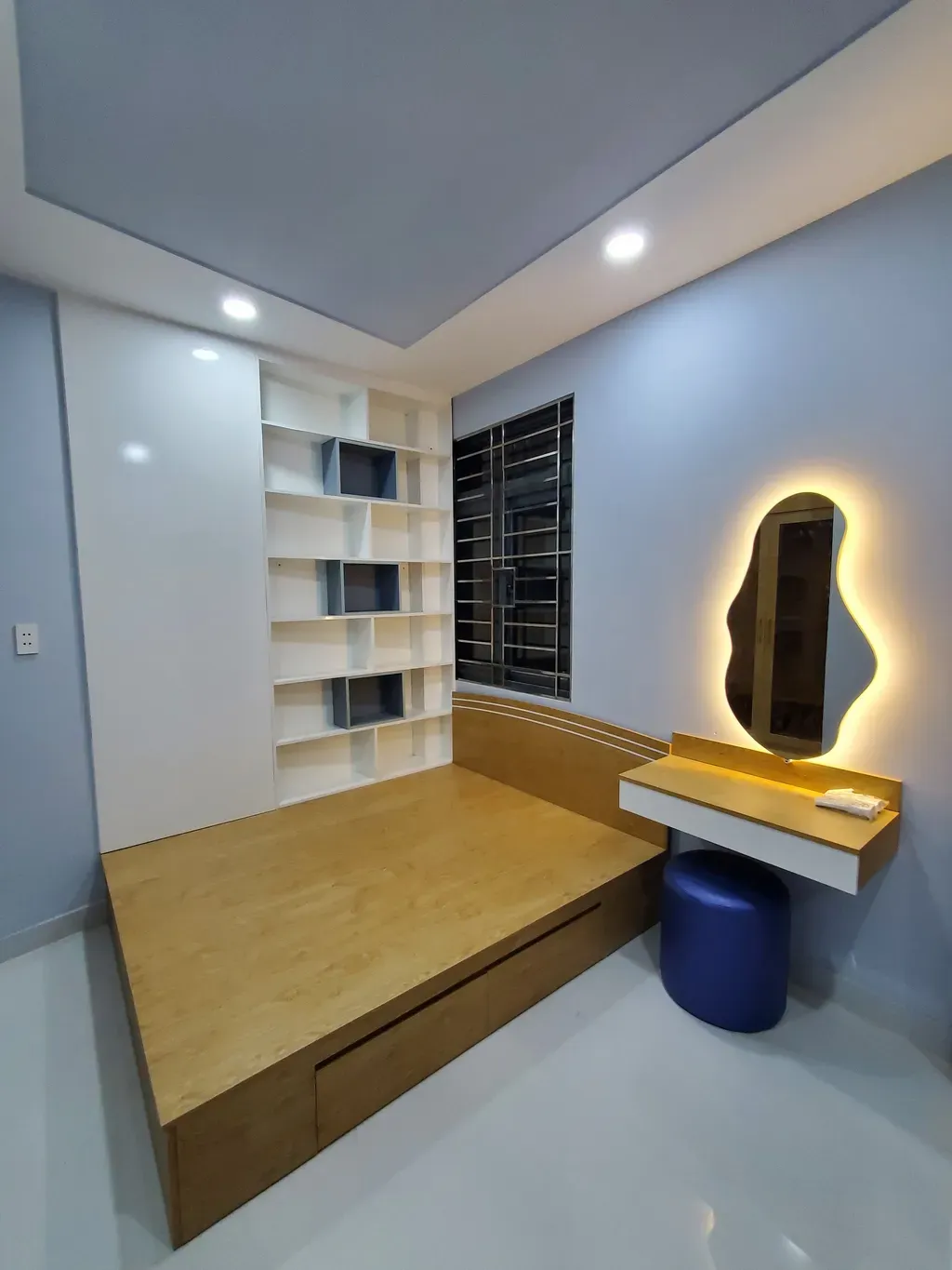 Phòng ngủ - Nhà phố Thủ Đức 100m2 - Phong cách Modern | Space T