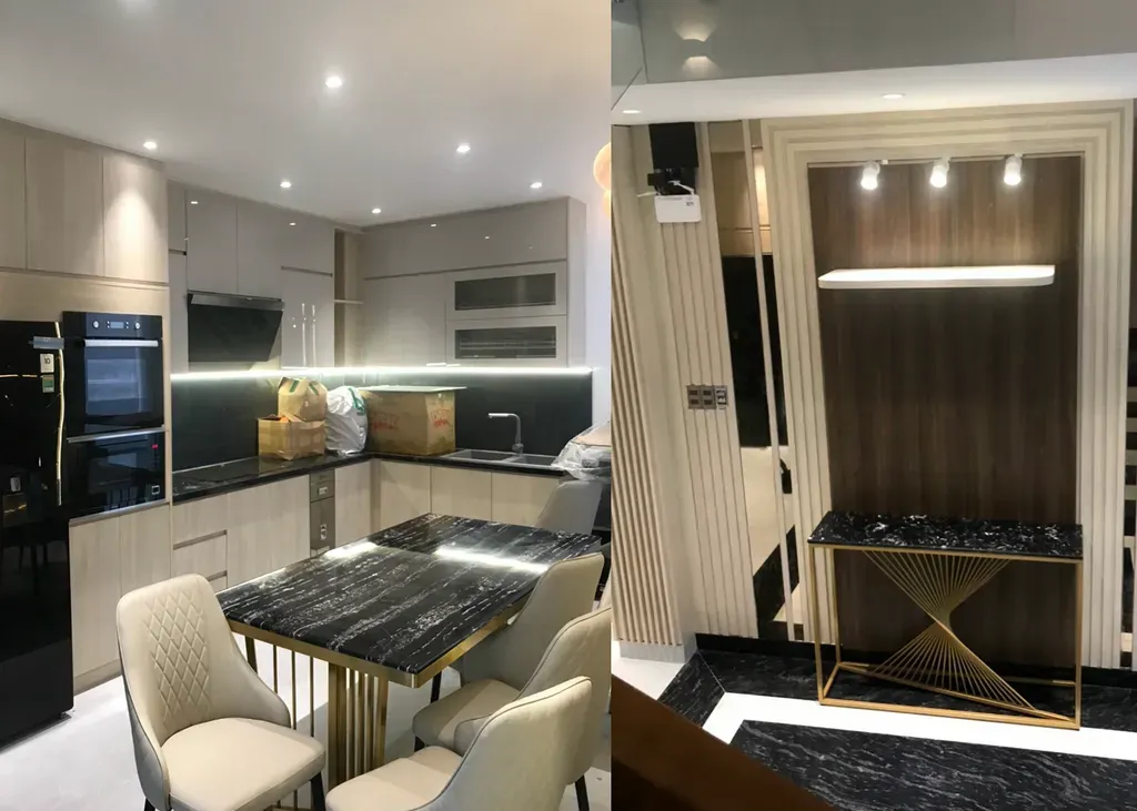 Nhà phố Nguyễn Thượng Hiền Q. Bình Thạnh - Phong cách Modern | Space T