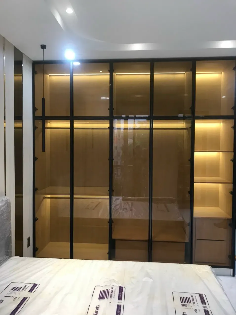 Phòng ngủ - Nhà phố Nguyễn Thượng Hiền Q. Bình Thạnh - Phong cách Modern | Space T