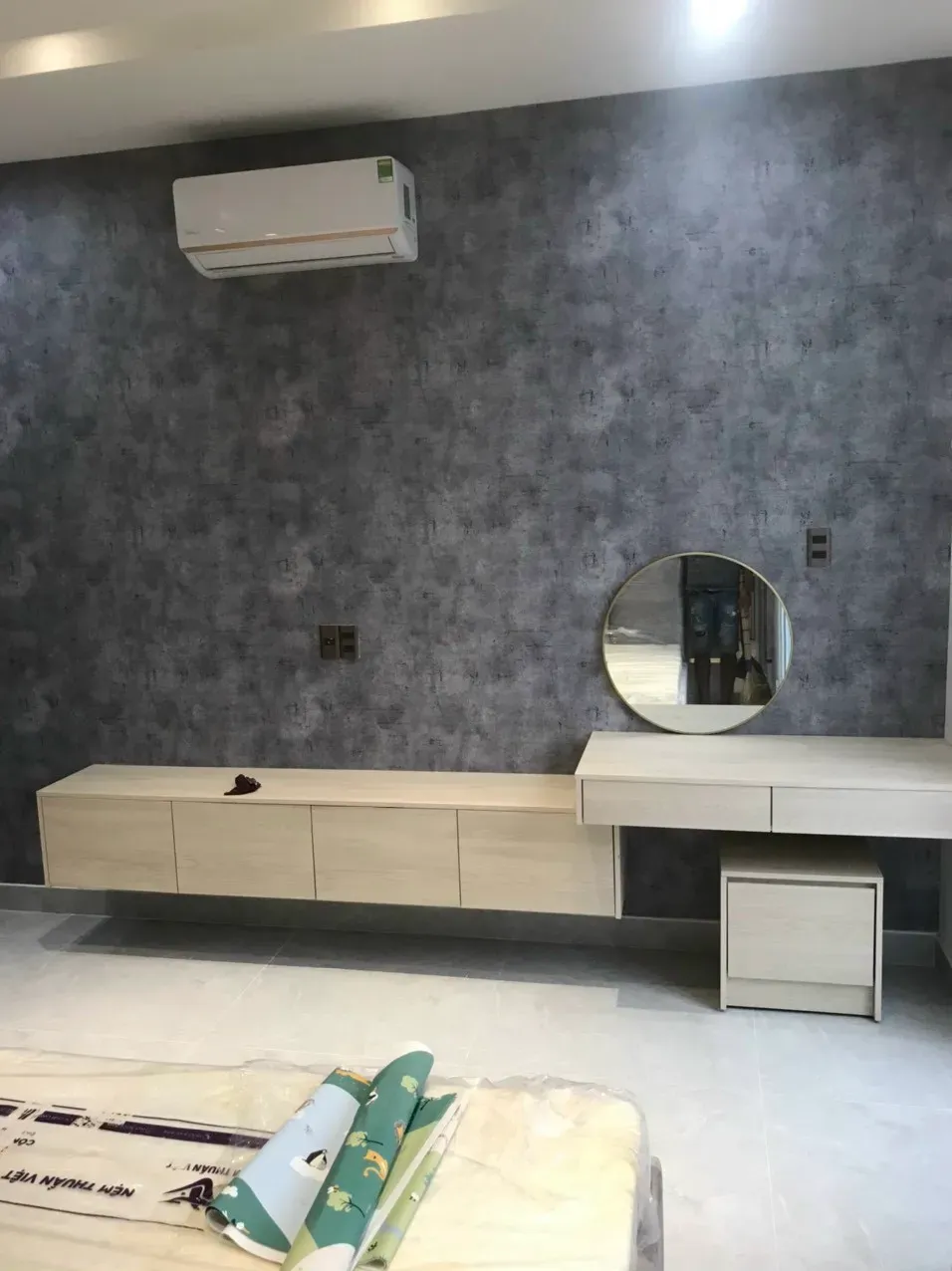 Phòng ngủ - Nhà phố Nguyễn Thượng Hiền Q. Bình Thạnh - Phong cách Modern | Space T
