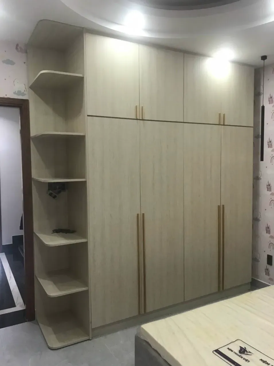 Phòng ngủ - Nhà phố Nguyễn Thượng Hiền Q. Bình Thạnh - Phong cách Modern | Space T