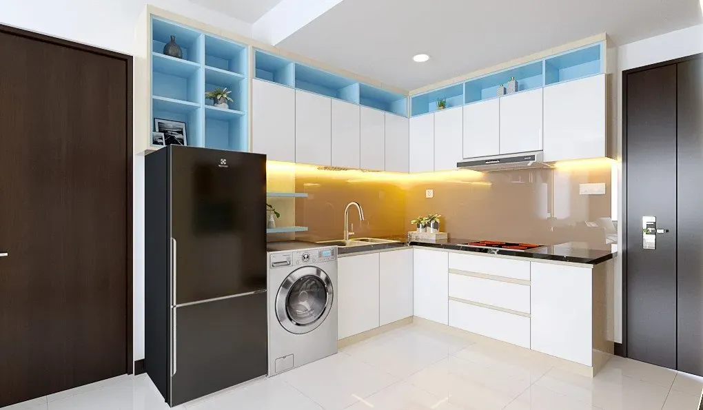 Phòng bếp - Căn hộ CSJ Tower Vũng Tàu - Phong cách Scandinavian + Modern | Space T