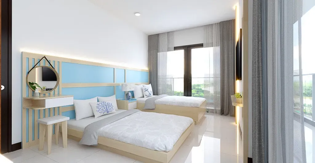 Phòng ngủ - Căn hộ CSJ Tower Vũng Tàu - Phong cách Scandinavian + Modern | Space T